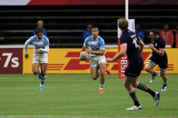 Los Pumas 7s cayeron ante Francia por 19 a 17