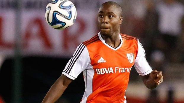 Balanta podría perderse el partido de River ante Banfield
