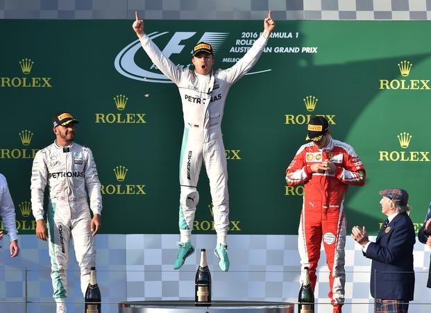 Nico Rosberg obtuvo el Gran 
Premio de Australia