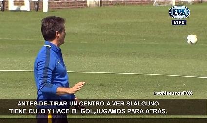 Un Guillermo enérgico, a puro reto con sus dirigidos