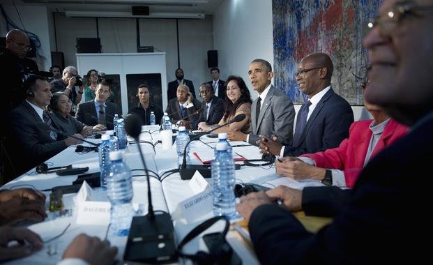 Barack Obama se reúne con disidentes cubanos