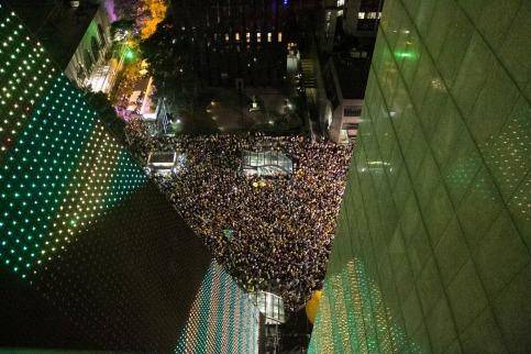 Brasilia: manifestantes pidieron la renuncia de Dilma