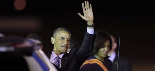 Así será el primer día de Obama en el país