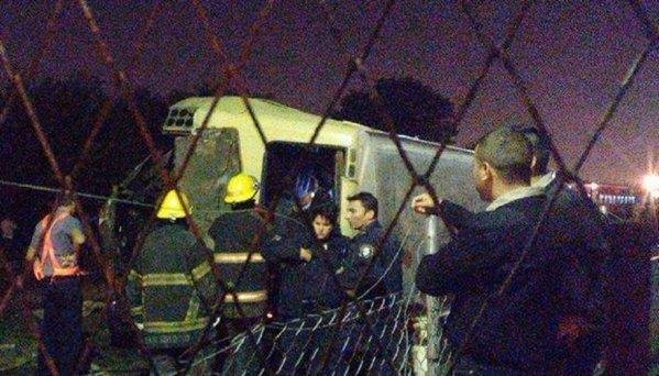 Boulogne: un muerto por choque entre colectivo y tren