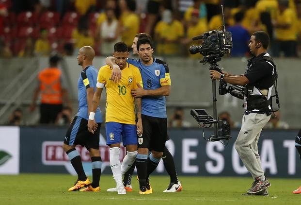 Partidazo en Recife entre Brasil y Uruguay