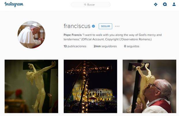 Las redes sociales, la nueva herramienta del Papa