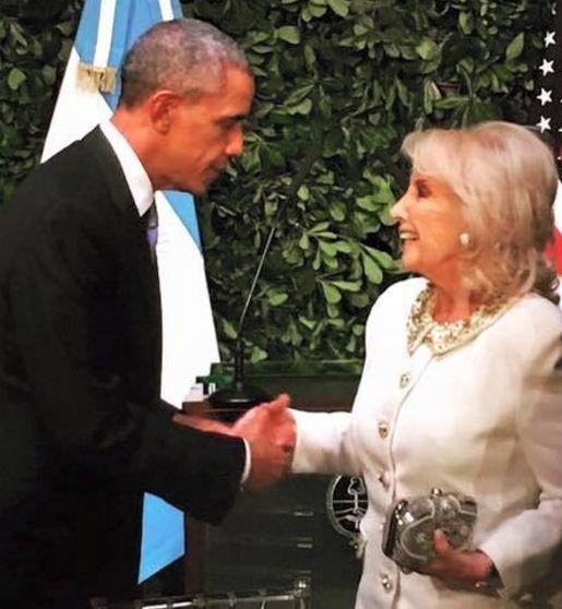 "Kiss Me", el pedido que Mirtha Legrand le hizo a Barack Obama