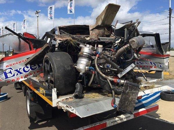 El espectacular accidente en el TC 2000 disputado en Concordia