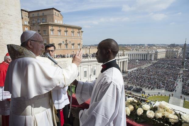 En su mensaje de Pascua, el Papa convocó al diálogo en Venezuela