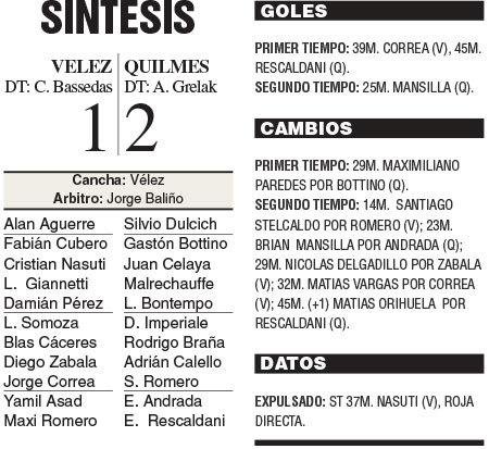 Quilmes lo dio vuelta en Liniers