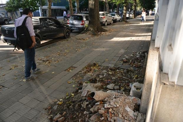 Ya no hay cuadras sin veredas rotas en el centro de la Ciudad