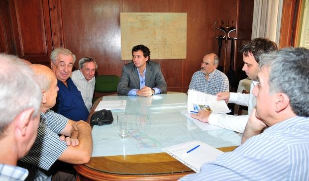 Reunión en la Comuna por reactivación del ramal La Plata-Brandsen