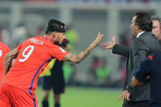 Goleada de Chile ante Venezuela