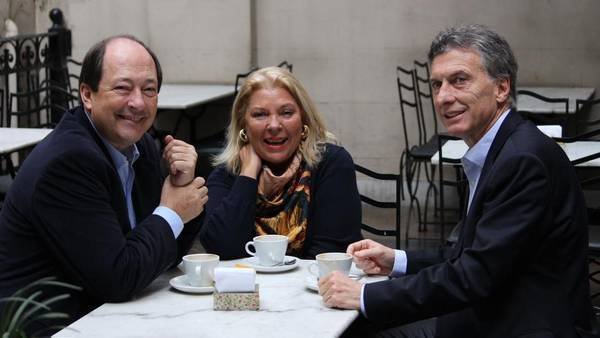Macri se reunió con Carrió y Sanz
