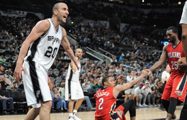 Ginóbili, con los Juegos de Río a la vista, fue clave en otro triunfo de los Spurs