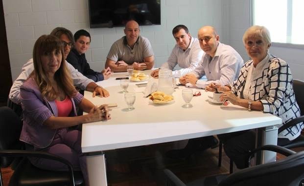 El intendente recibió a concejales del Frente Comunal