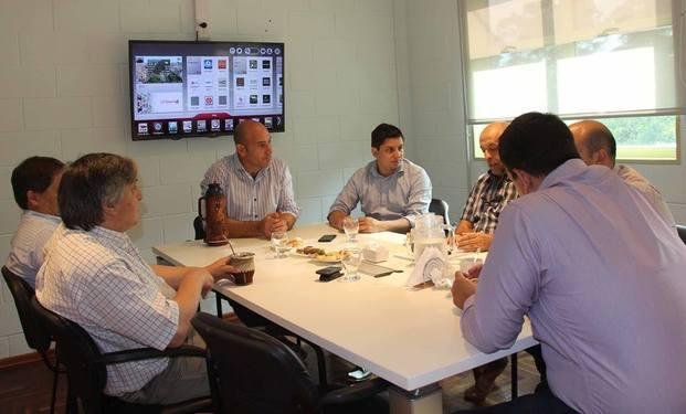 Molina recibió al bloque Juntos por Quilmes