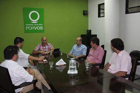 Molina con los titulares regionales del ANSES