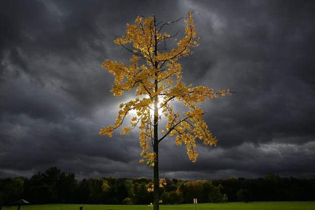 El otoño debutó con lluvia