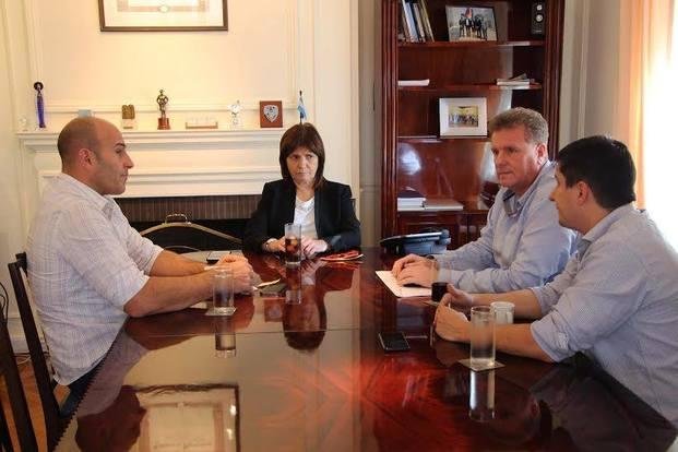 Molina se reunió con la ministra Patricia Bullrich