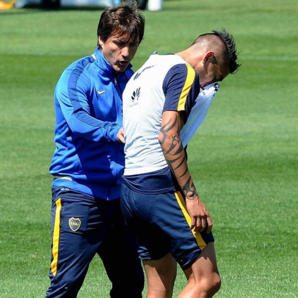 Centurión asustó a todo Boca