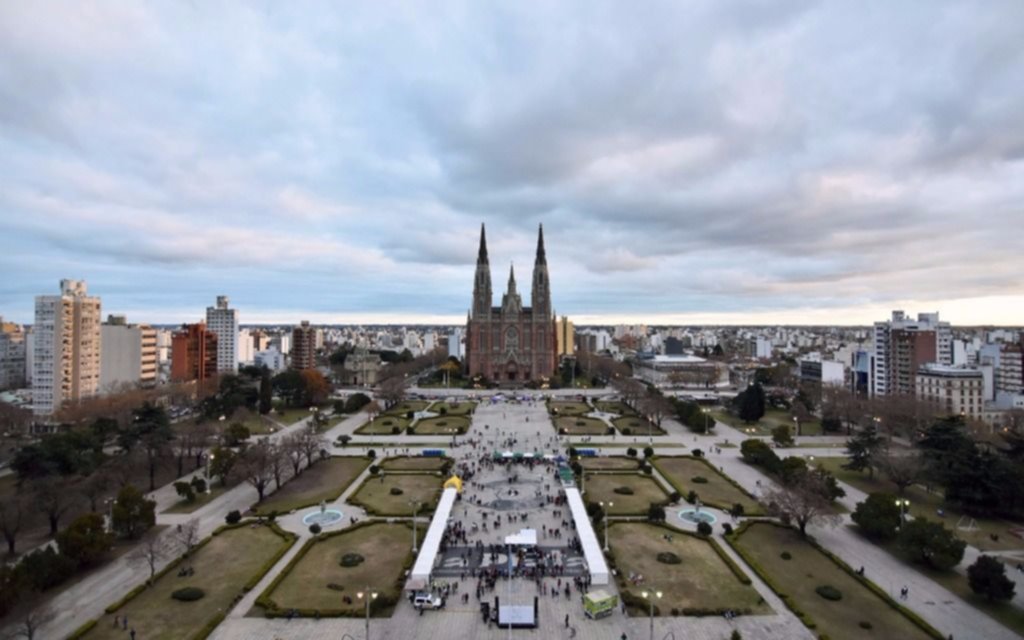 Cielo gris en la Ciudad y posibles lluvias para este sábado 