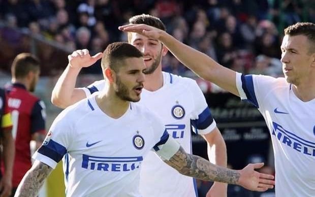 Icardi y Banega, marcaron el triunfo del Inter