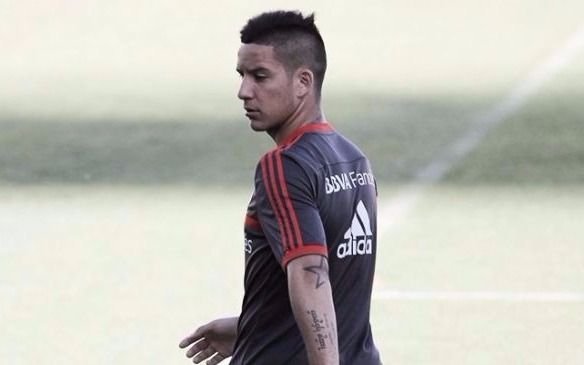 Driussi se entrenó a la par