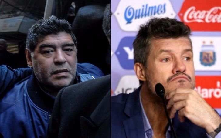 Maradona se metió en la interna de la AFA con críticas para Tinelli y D´Onofrio