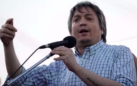 Para Máximo Kirchner es "muy sano" que "quienes asisten a un acto interpelen" a los dirigentes