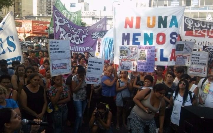 Paro de Mujeres en Quilmes