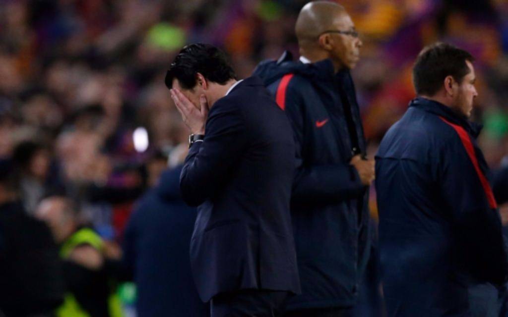 El técnico del PSG cargó contra el árbitro del partido
