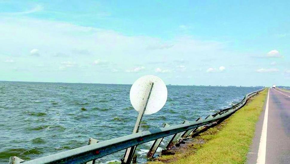El agua pone en jaque una ruta clave para la economía bonaerense