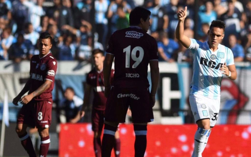 Racing goleó a Lanús