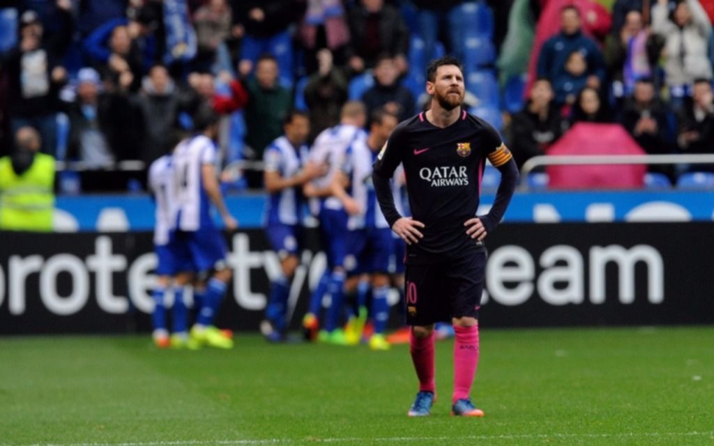 Después de la hazaña, Barcelona tropezó ante La Coruña