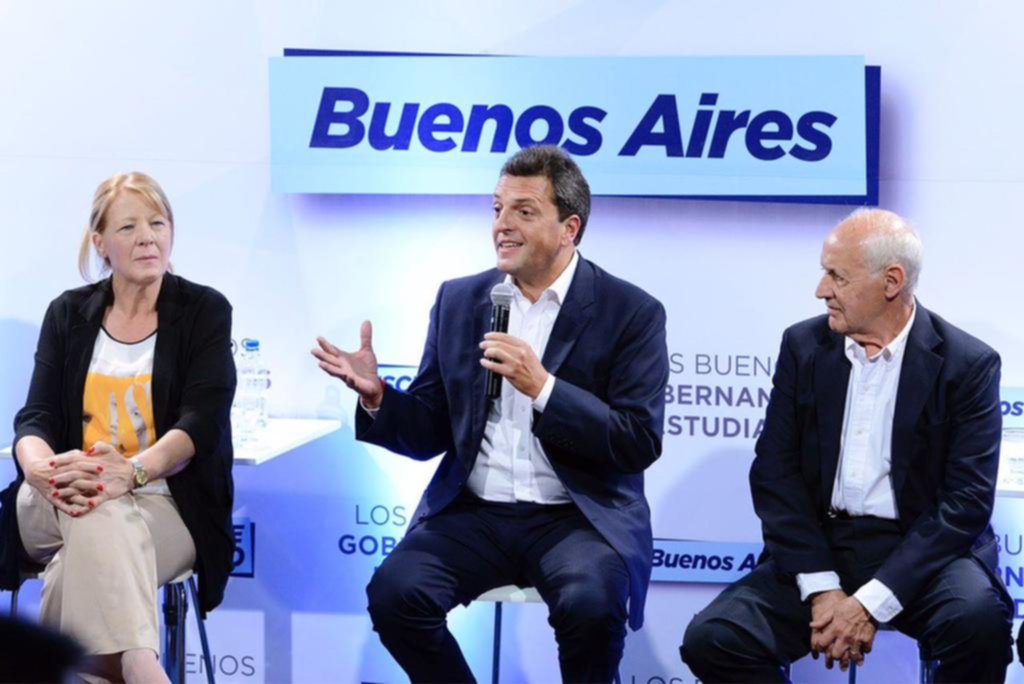 Massa y Stolbizer en La Plata, con tono más duro contra Macri