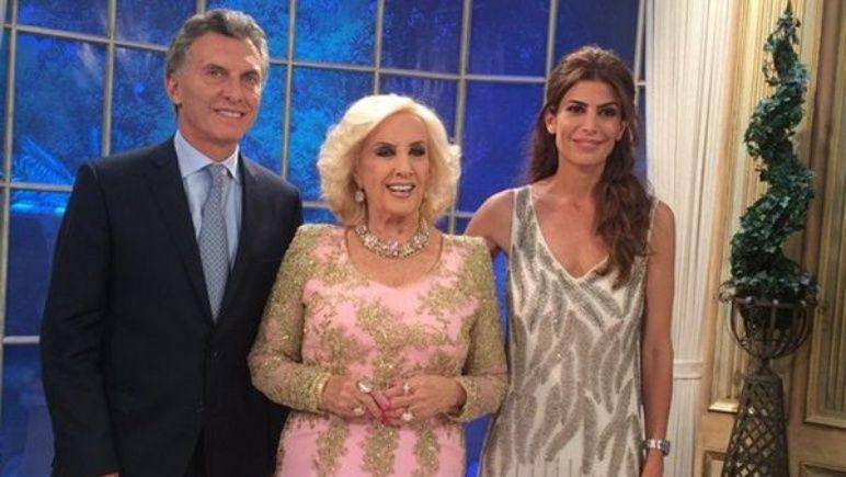 Desde Olivos, con Macri y Awada
