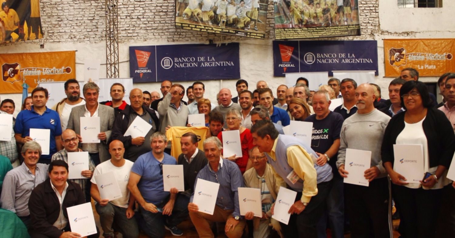 Unión Vecinal festejó el subsidio que recibió en el marco del plan Clubes Argentinos