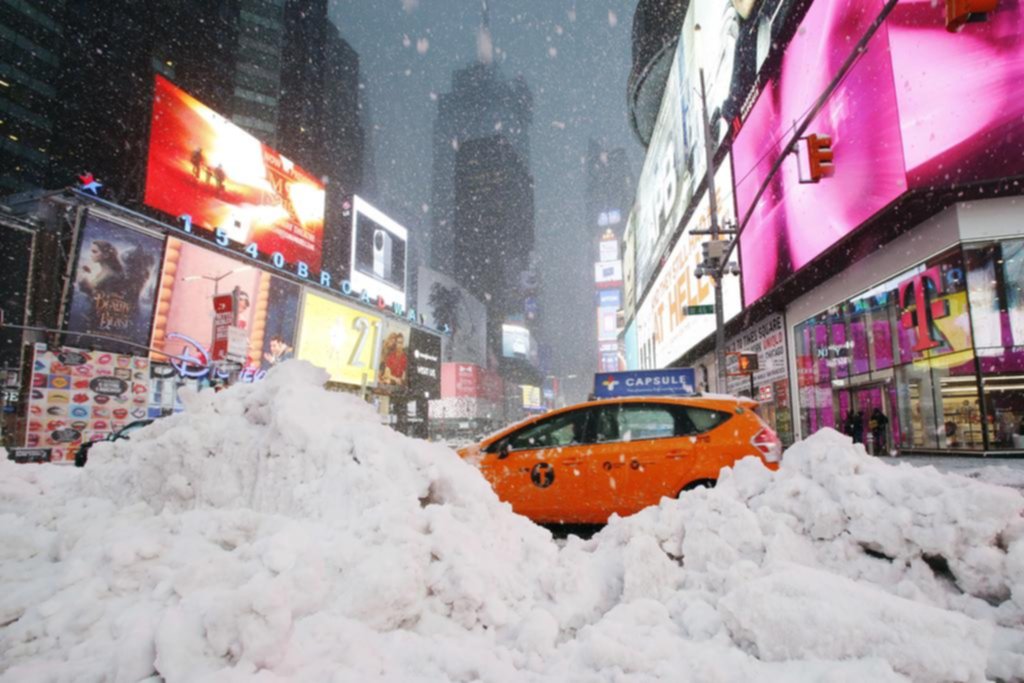 Tormenta de nieve en el noreste de EE UU