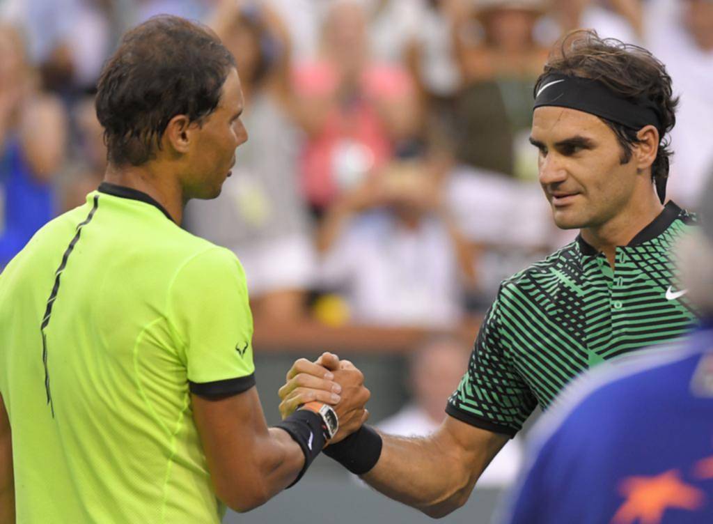 Federer pasó por arriba a Nadal