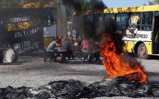 Levantan la protesta en la terminal de la Línea Este