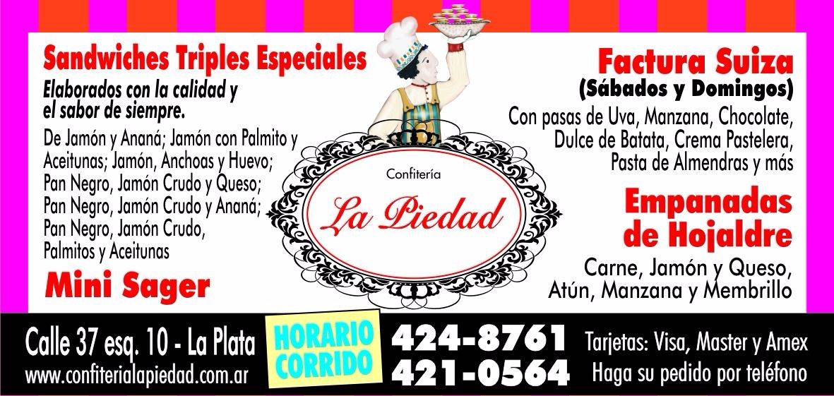La Piedad te ofrece la más amplia variedad de sandwiches