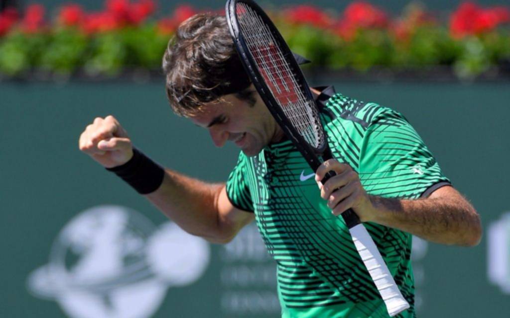Roger le ganó a Sock y alcanzó al final de Indian Wells