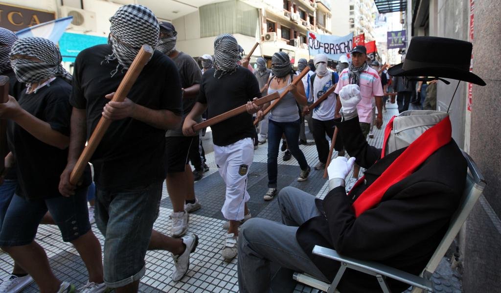 Macri reclamó un plan para intentar frenar cortes en el centro porteño