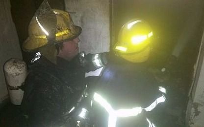 Alarma por un incendio en una vivienda de 128, 57 y 58