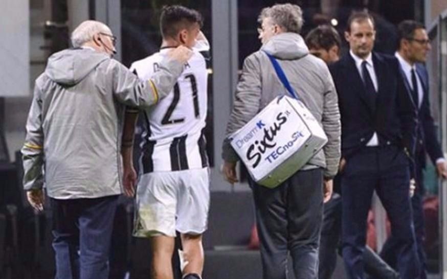 Dybala asustó a todos