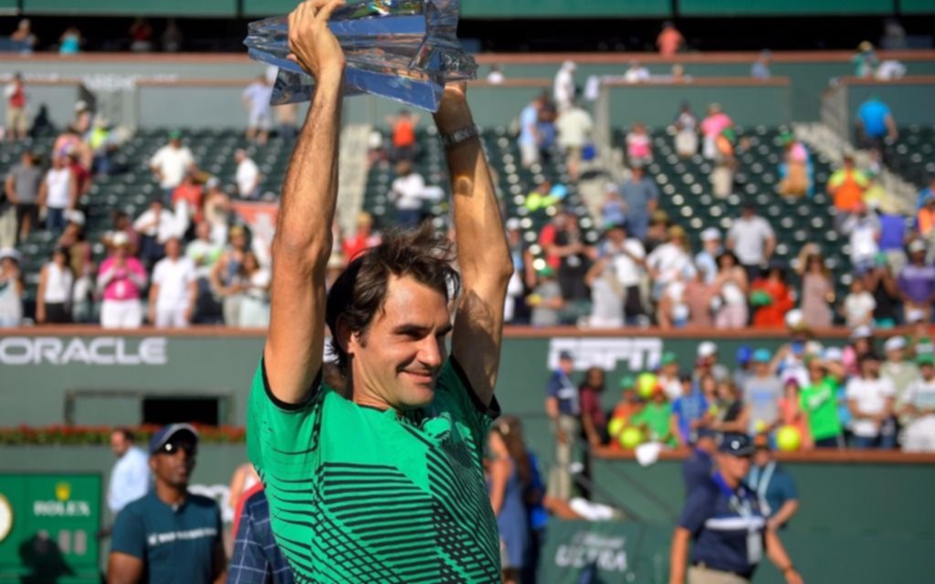 Federer saltó al sexto puesto: "están siendo unos resultados de ensueño"