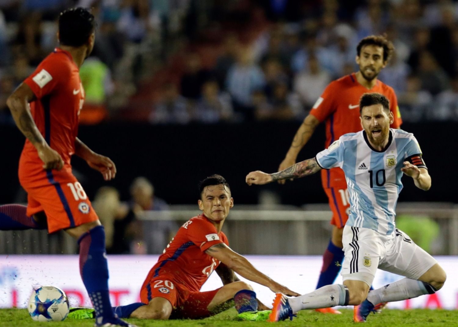 Los jugadores chilenos, entre la conformidad y la bronca