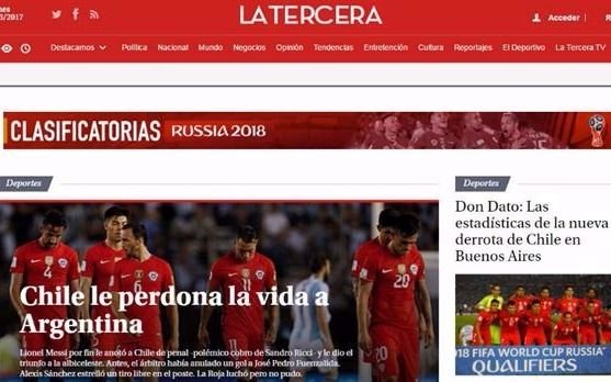 Los medios chilenos durísimos con el árbitro brasileño