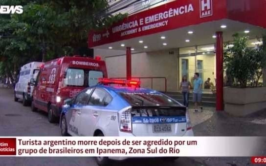 Matan a golpes a turista  argentino en Río de Janeiro
